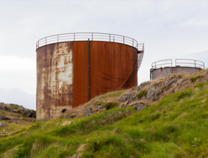 above ground storage tanks for SPCC plan, groundwater extraction