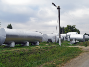 Silver tanks for storage associated with SPCC plans